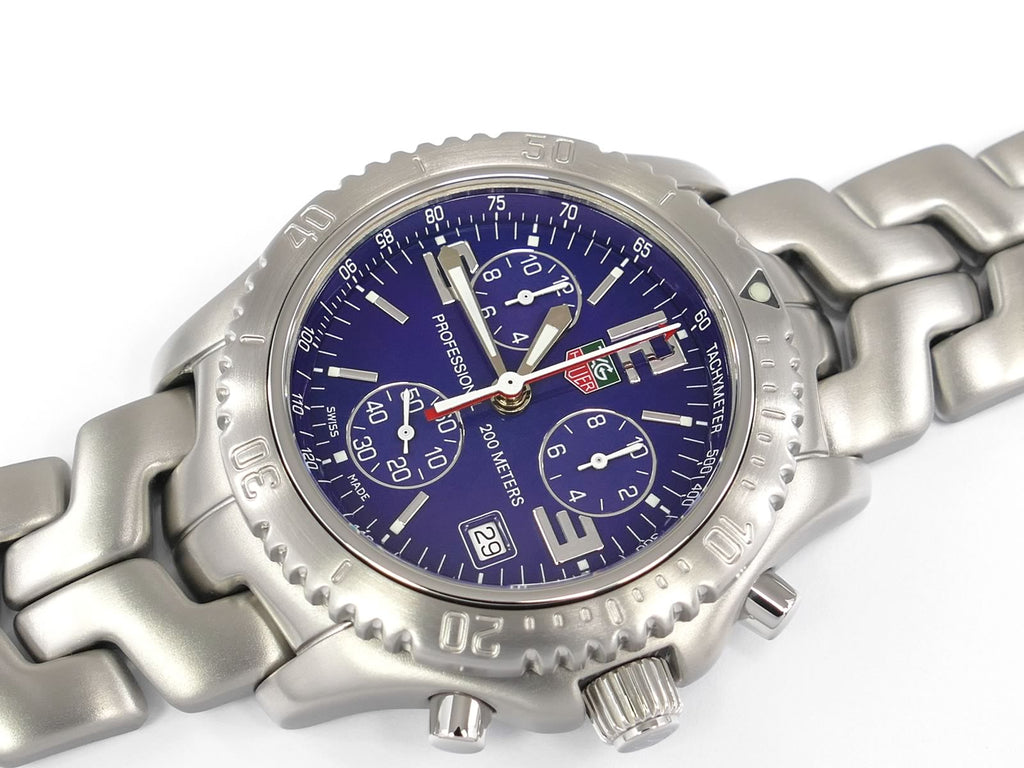 TAG Heuer Link CT1110.BA0550 Bourne Identity 41mm Chrono