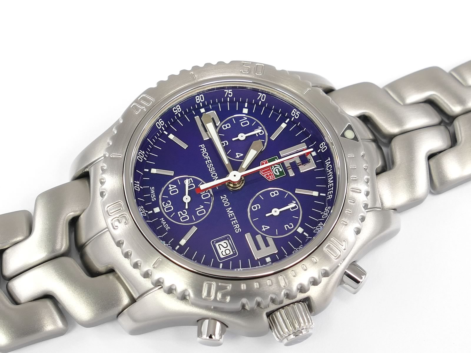 TAG Heuer Link CT1110.BA0550 Bourne Identity 41mm Chrono