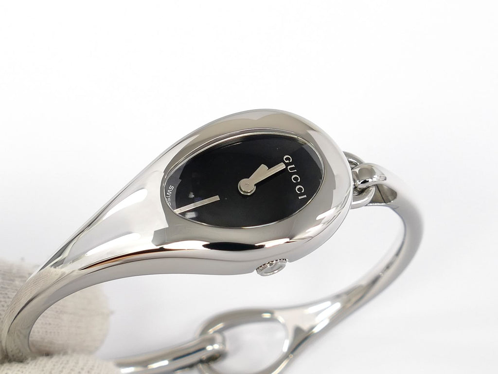 Gucci Horsebit 103 Black Dial YA103501 Quartz Watch