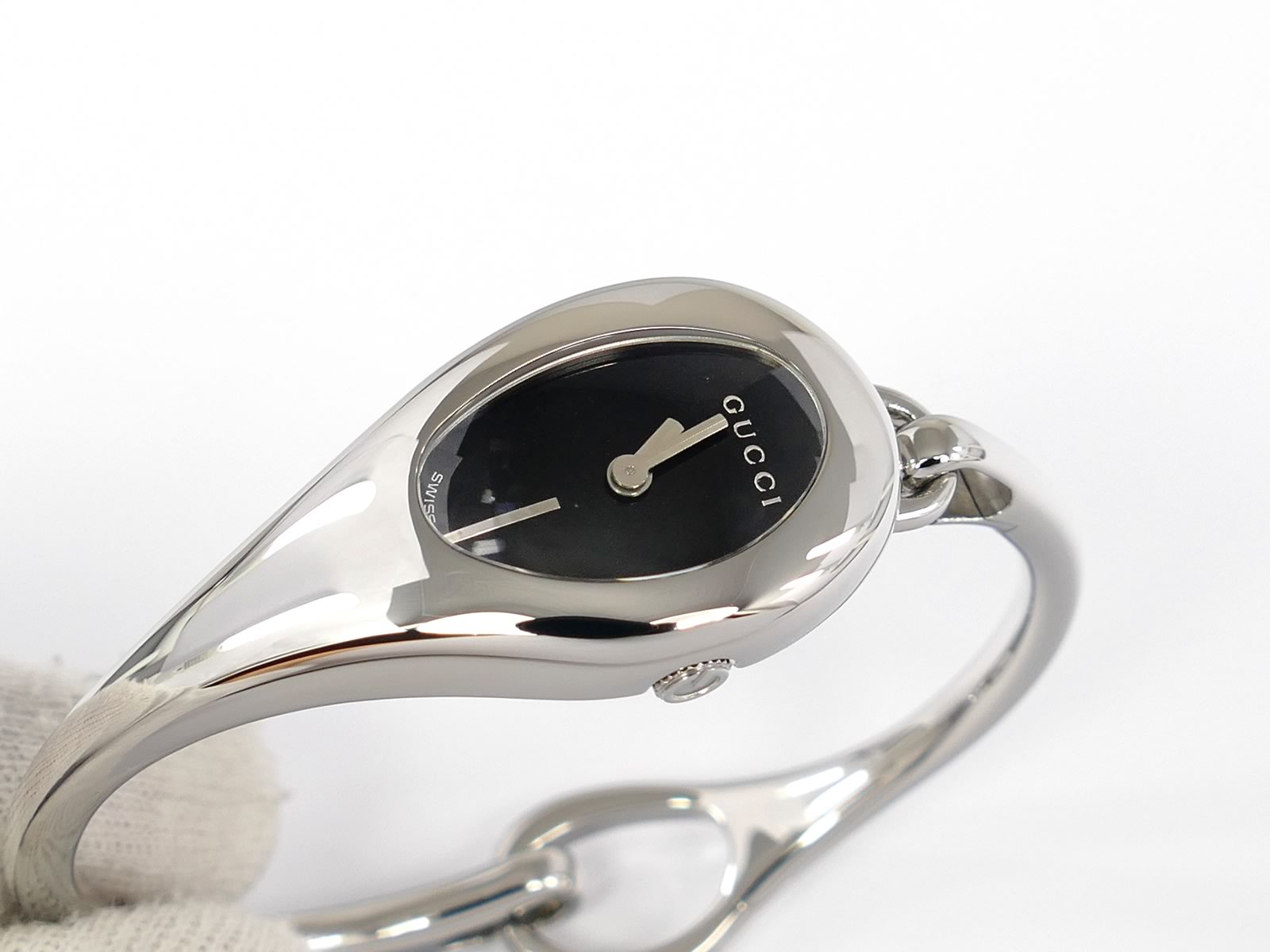 Gucci Horsebit 103 Black Dial YA103501 Quartz Watch