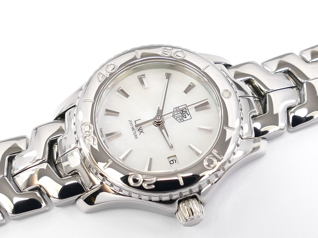 TAG Heuer Link WJ1313.BA0572 Mother of Pearl Dial WJ1313-0 Date