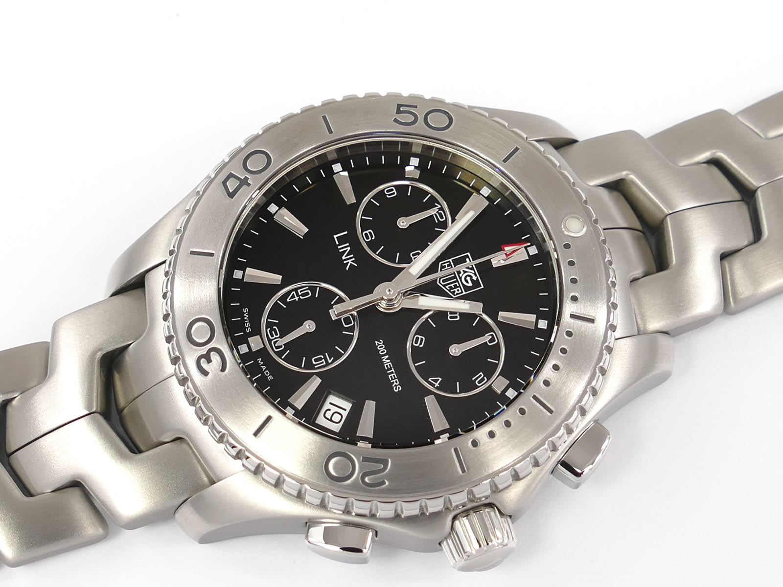 TAG Heuer Link Chronograph CJ1110.BA0576 with date