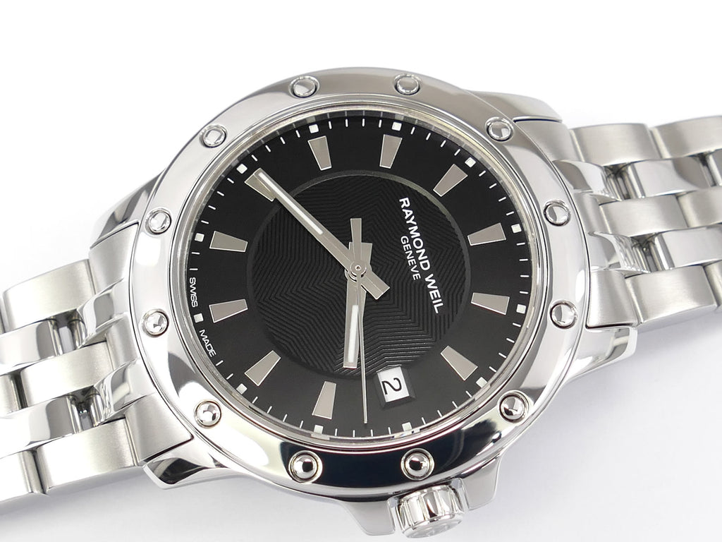Raymond Weil Tango Black with Date 5599-ST-20001