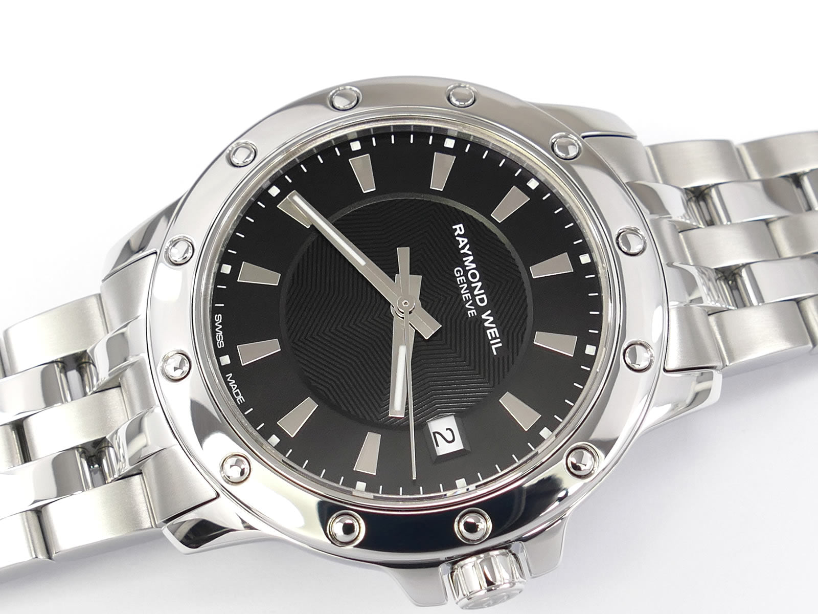 Raymond Weil Tango Black with Date 5599-ST-20001