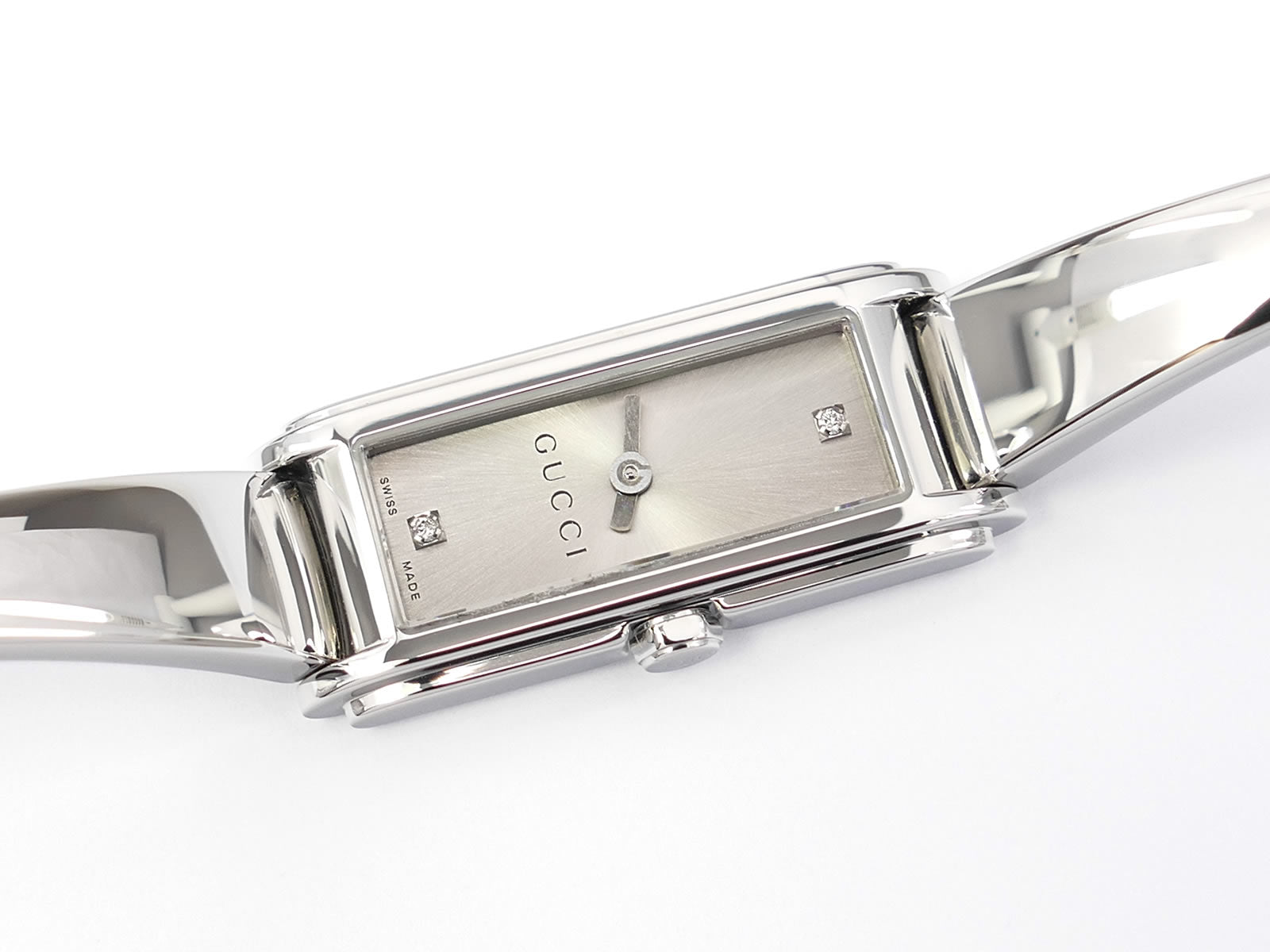 Gucci G-Line on Stainless Steel Bangle YA109519
