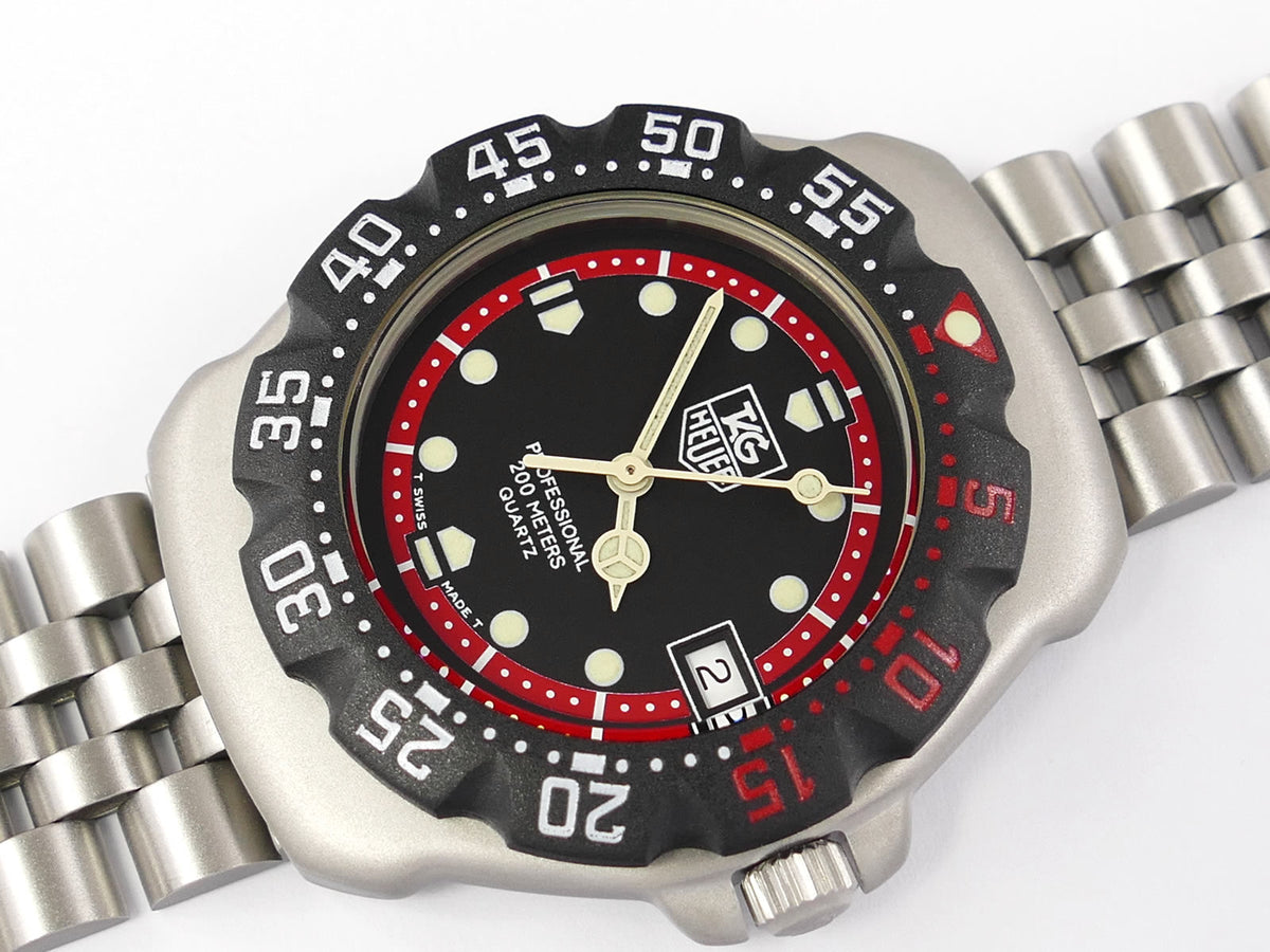 TAG Heuer Formula 1 Black Retro F1 WA1214