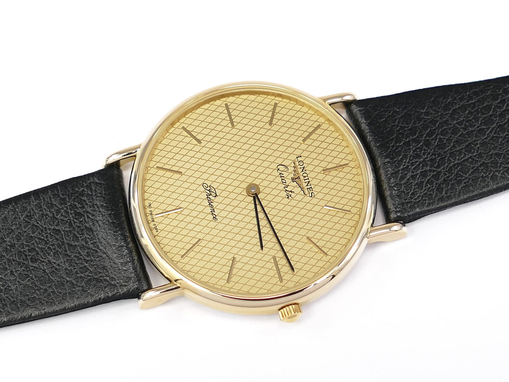 Longines Présence 18k Gold Plated 150.6799