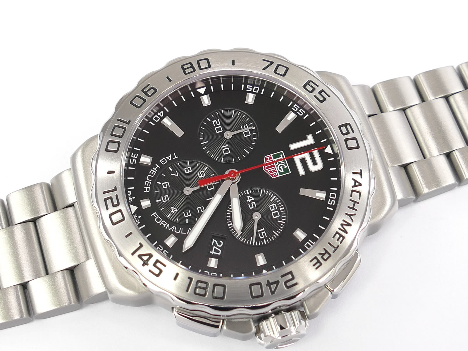 TAG Heuer Formula 1 Chronograph Black dial CAU1112.BA0858 F1 date