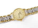 Longines Présence Champagne L4.219.2 with 18k Yellow Gold PVD 