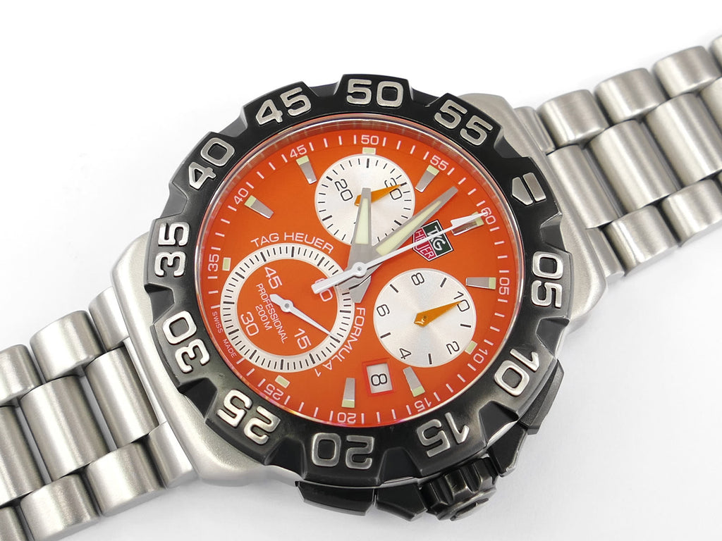 TAG Heuer Formula 1 Chronograph Orange CAH1113.BA0850 with date