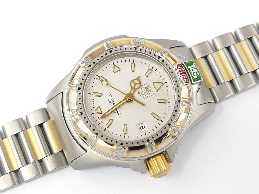 TAG Heuer 4000 Professional Silver WF1420-0 with date