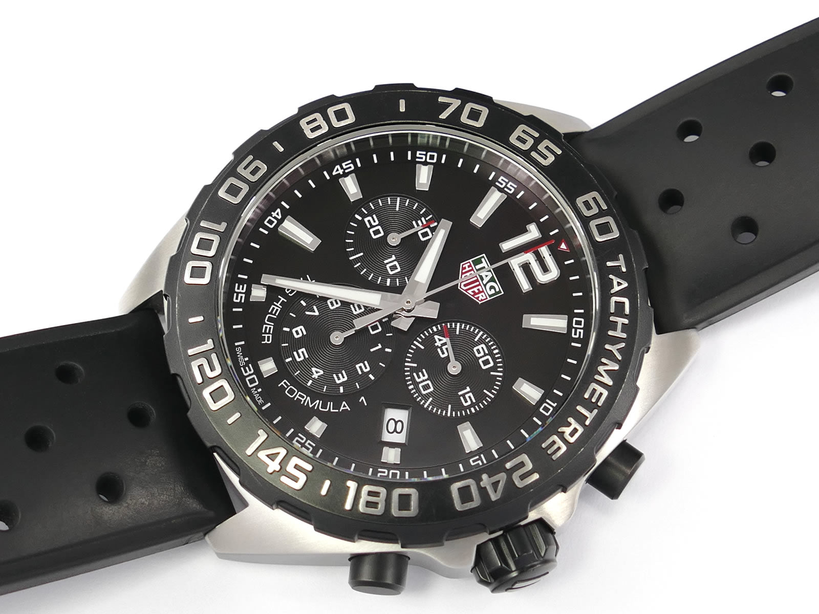 TAG Heuer Black CAZ1010 F1 Chrono with date