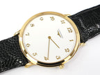 Longines La Grande Classique White Arabic Numeral 18k Gold Plated