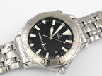 Omega Seamaster Black America's Cup Limited Edition 2833.50.91 with 18k white gold bezel