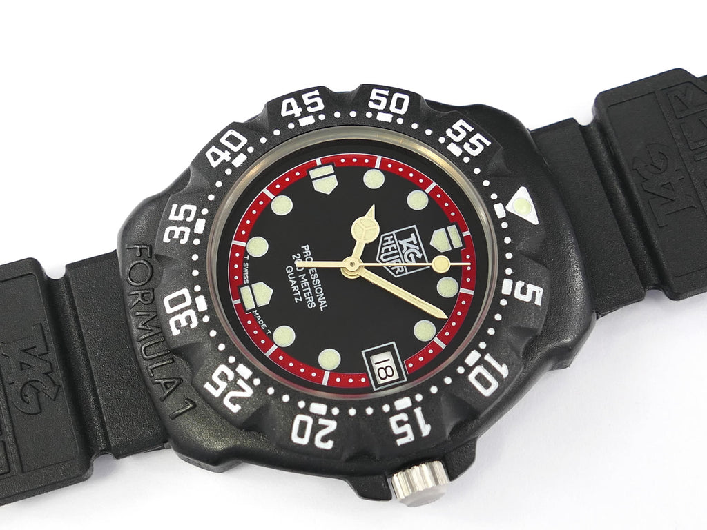 TAG Heuer Formula 1 Black & Red Dial 383.513/1 Plastic Case