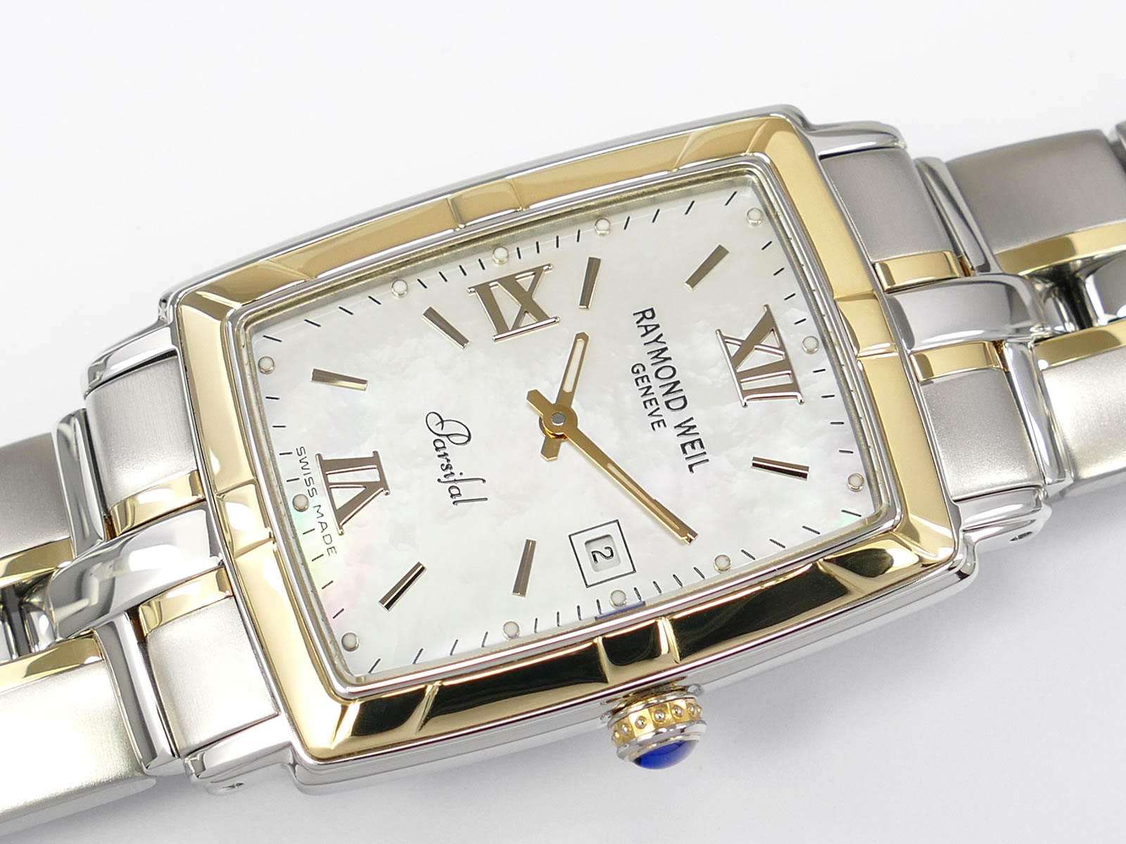 Raymond Weil Parsifal White Dial & Solid 18k Gold 9340-STG-00907