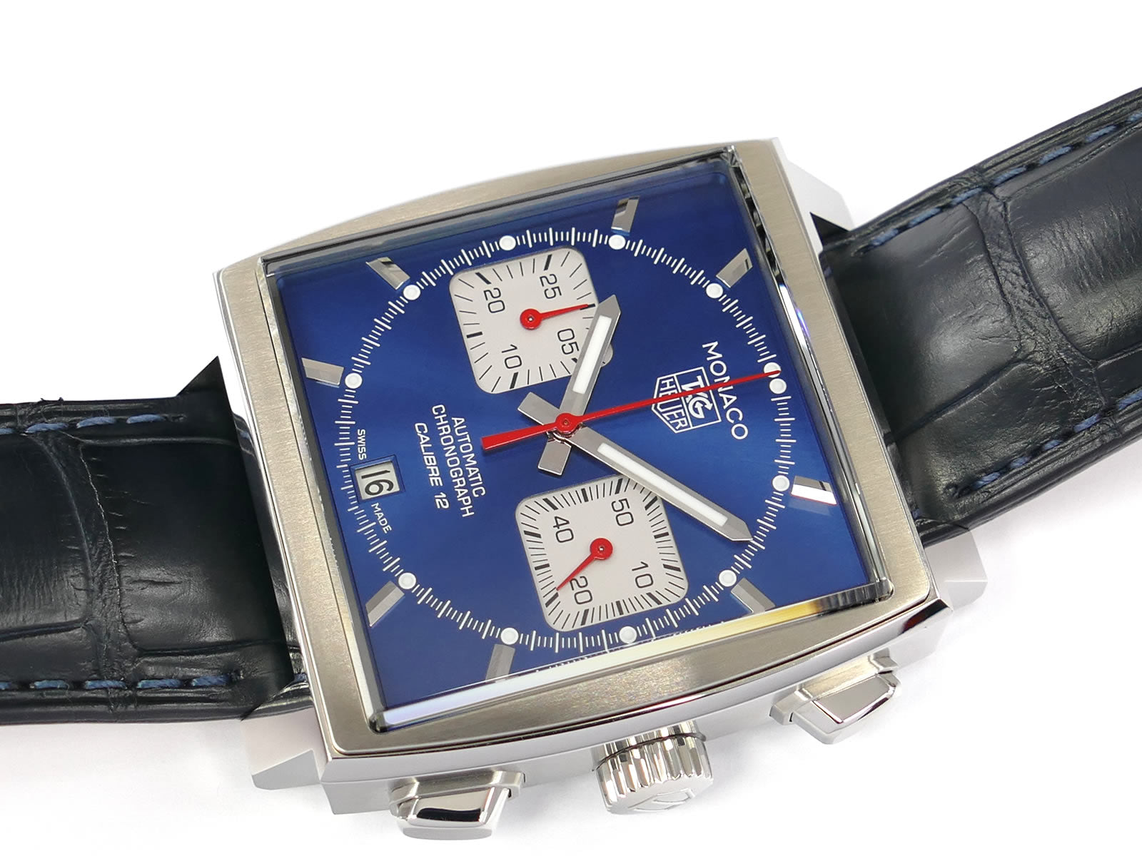 TAG Heuer Monaco CAW2111.FC6183 Blue Sunburst Dial Steve McQueen