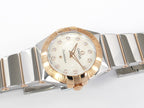Omega Constellation White Mother of Pearl dial with diamond markers 123.20.24.60.55.003