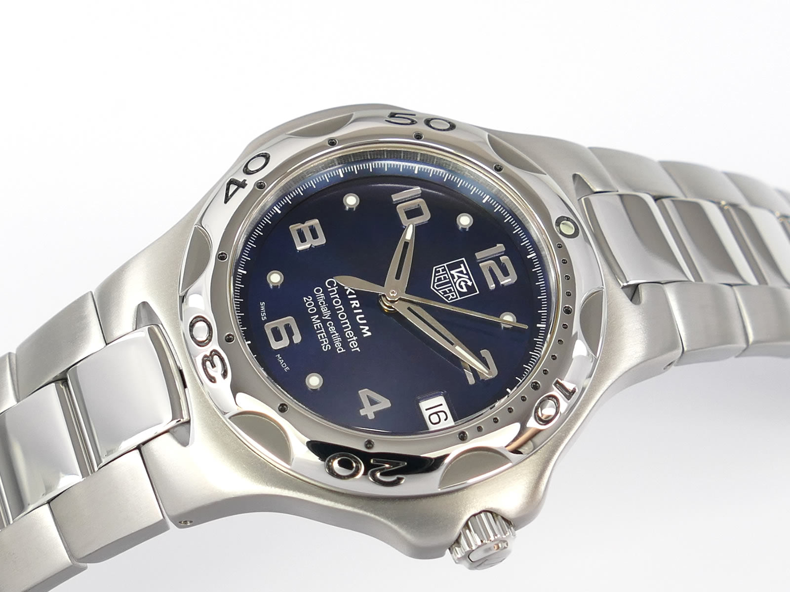 TAG Heuer Kirium Chronometer Blue Arabic WL511A Date