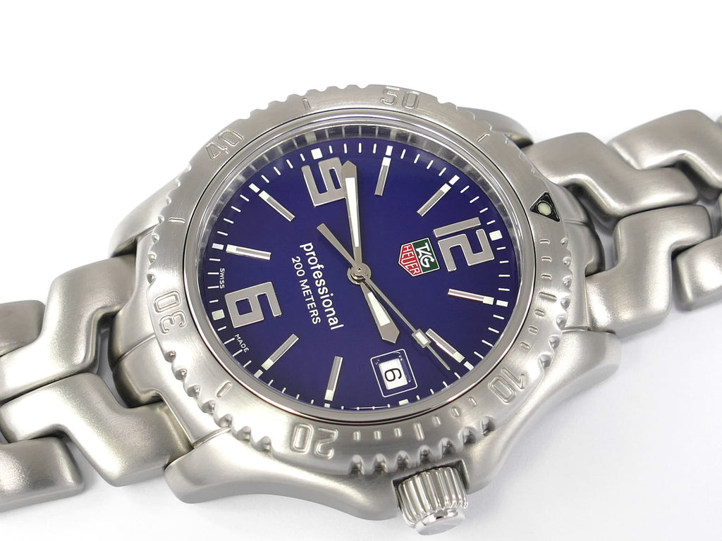 TAG Heuer Link Blue Dial WT1111.BA0550 Date Quartz