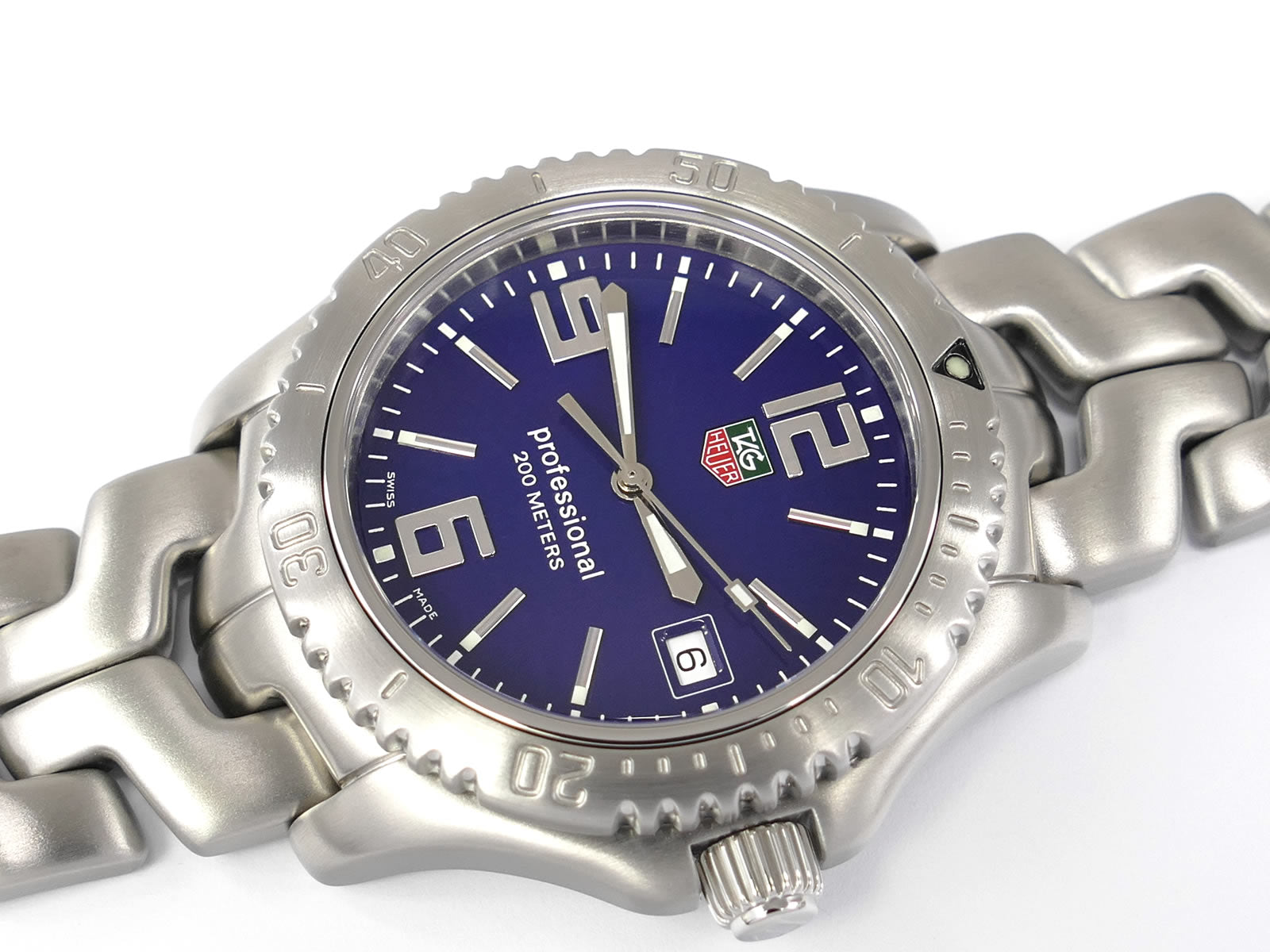 TAG Heuer Link Blue Dial WT1111.BA0550 Date Quartz