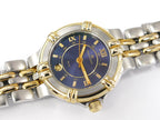 Maurice Lacroix Calypso Blue Sunburst Dial with date and Roman Numerals