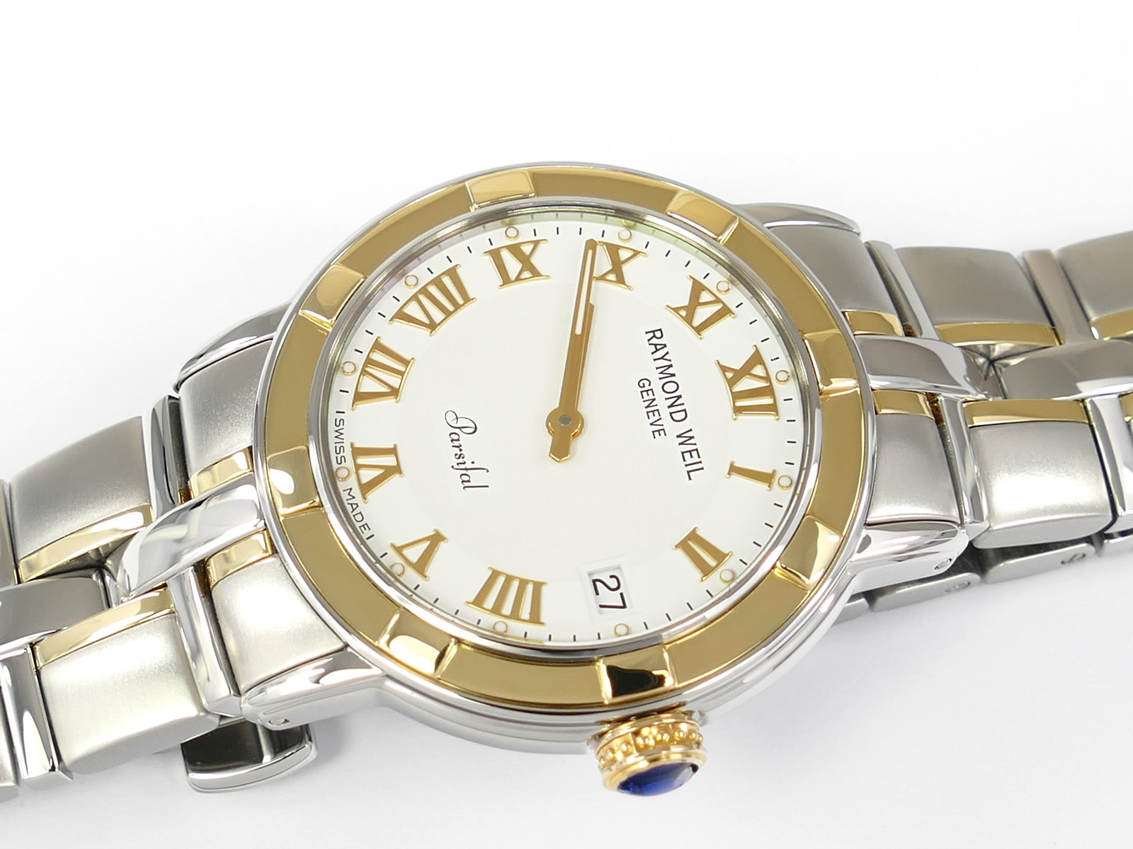 Raymond Weil Parsifal Solid 18k Gold bezel 9540-STG-0308