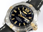 Breitling Cockpit Chronometer B49350 black dial with gold batons