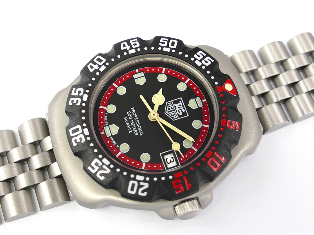 TAG Heuer Formula 1 Black 374.513 F1 New Bezel (WA1214)