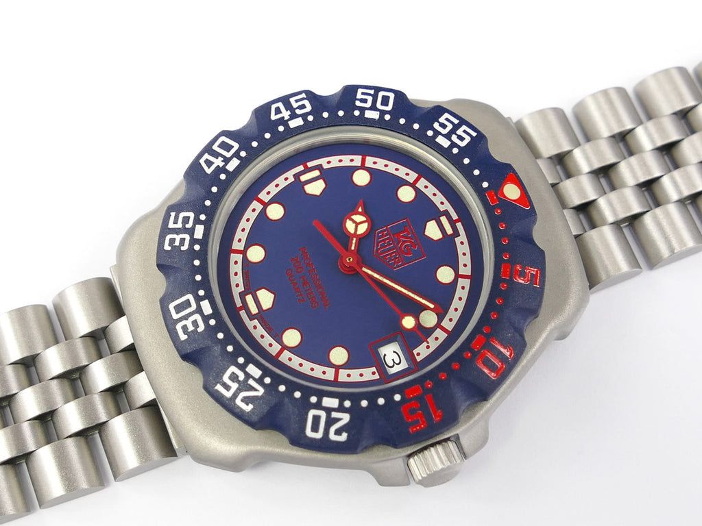 TAG Heuer Formula 1 Blue 370.513 F1 New Bezel (WA1210)