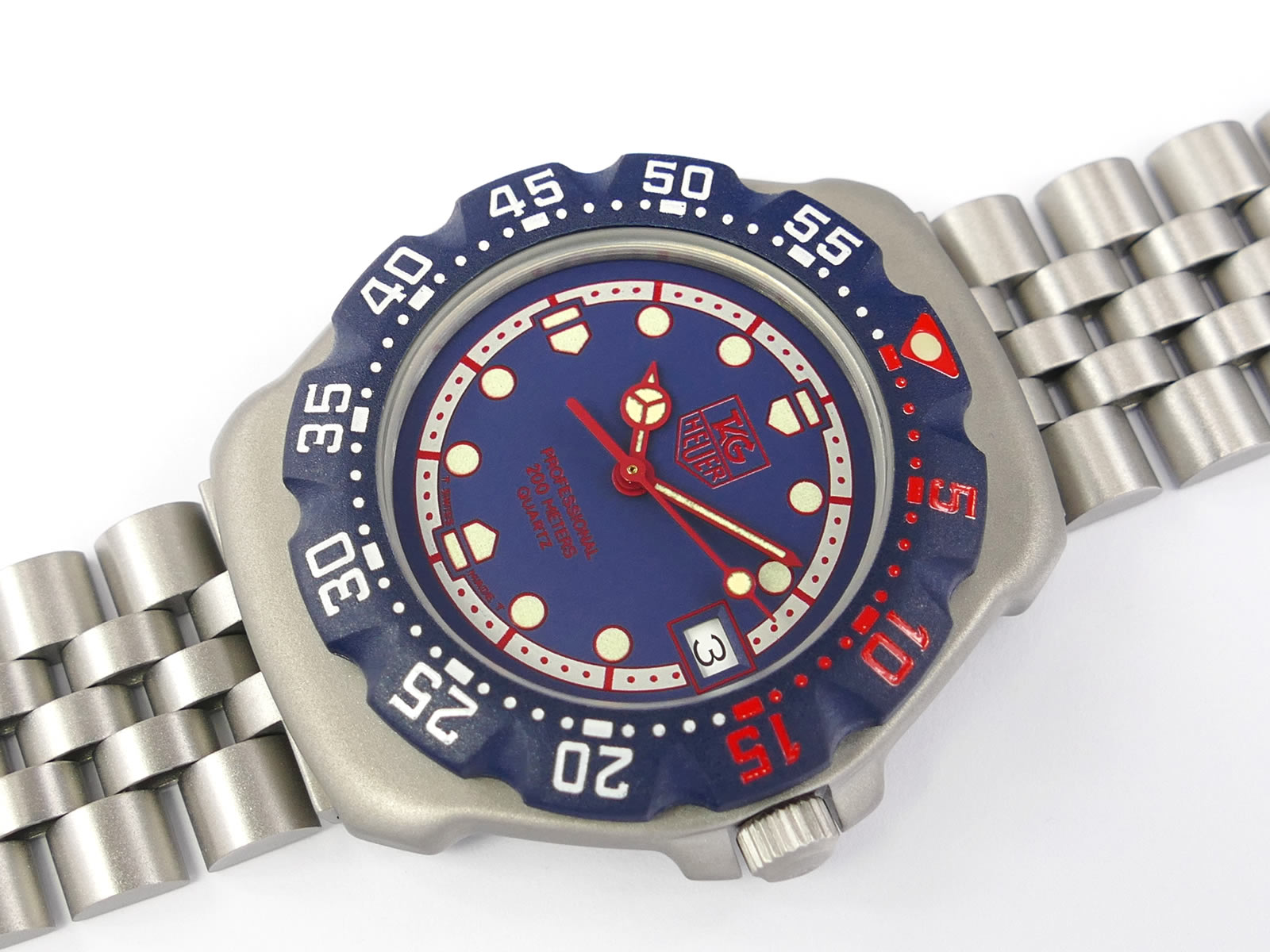 TAG Heuer Formula 1 Blue 370.513 F1 New Bezel (WA1210)
