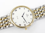 Omega De Ville Solid 18k Gold & Stainless Steel with date