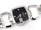 Gucci G Black Sunburst Dial 3 Diamonds YA125509