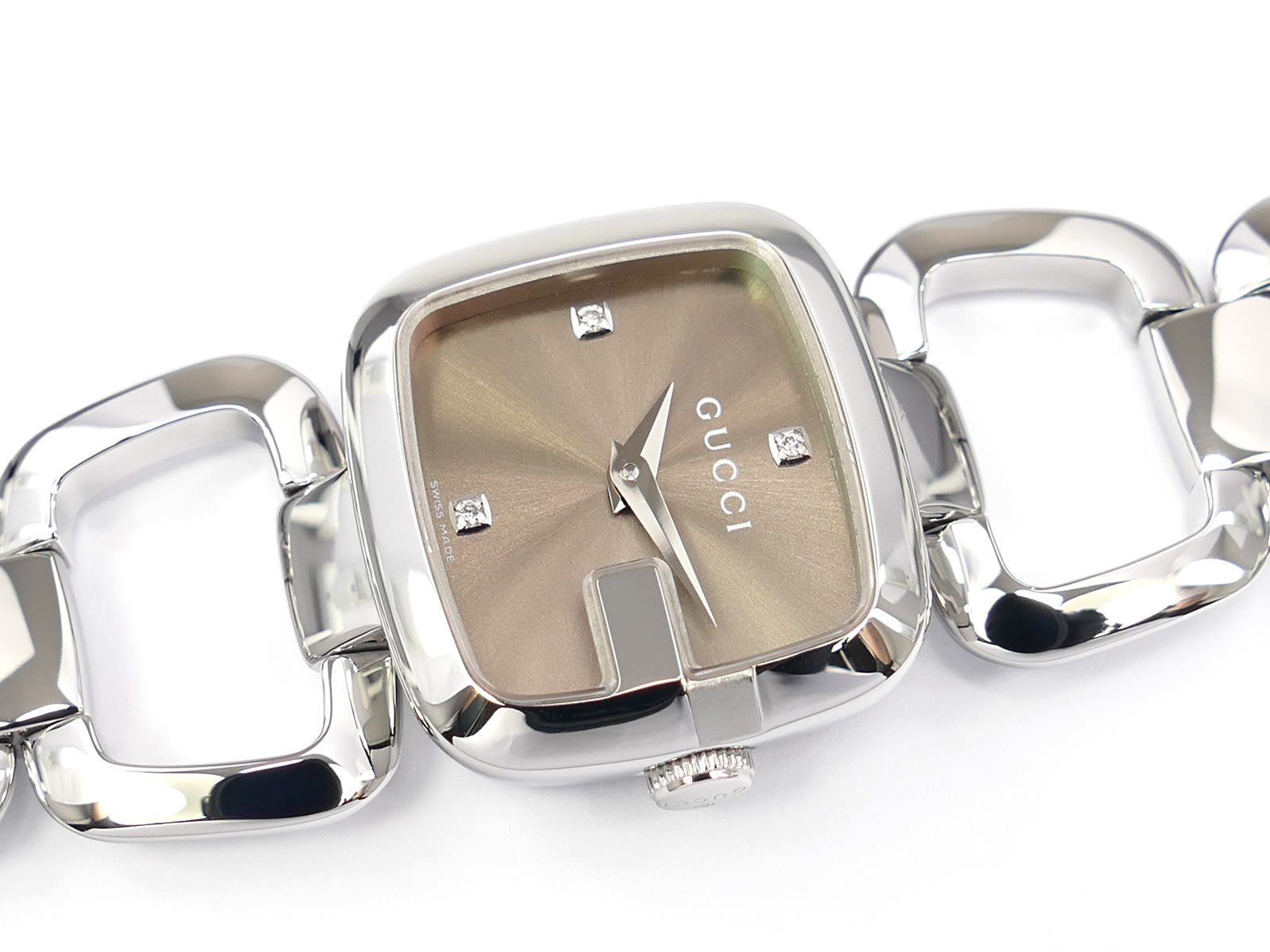 G-Gucci Brown Sunburst Dial YA125503