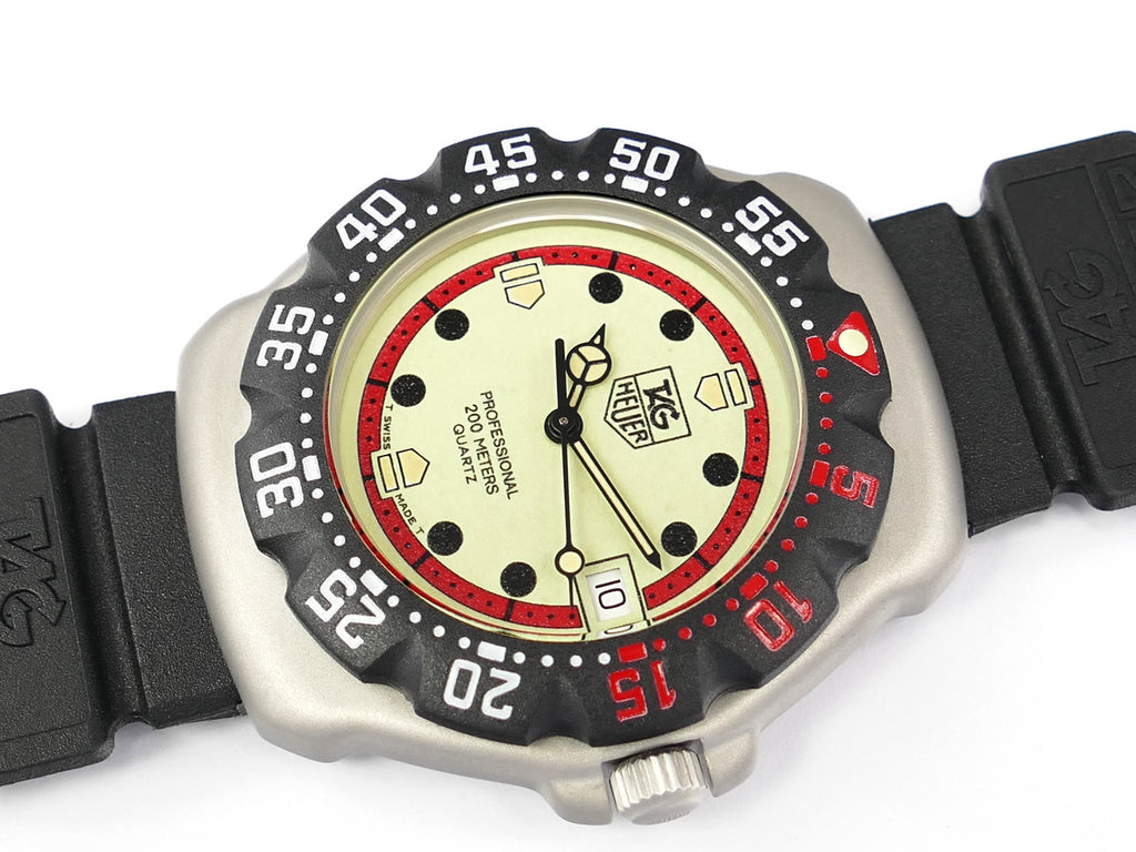 TAG Heuer Formula 1 Luminous Dial 371.513 Red border new bezel