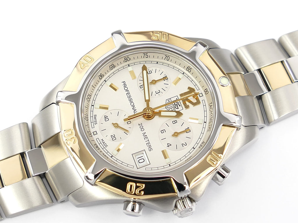 TAG Heuer 2000 Exclusive CN1151 Silver Sunburst Dial