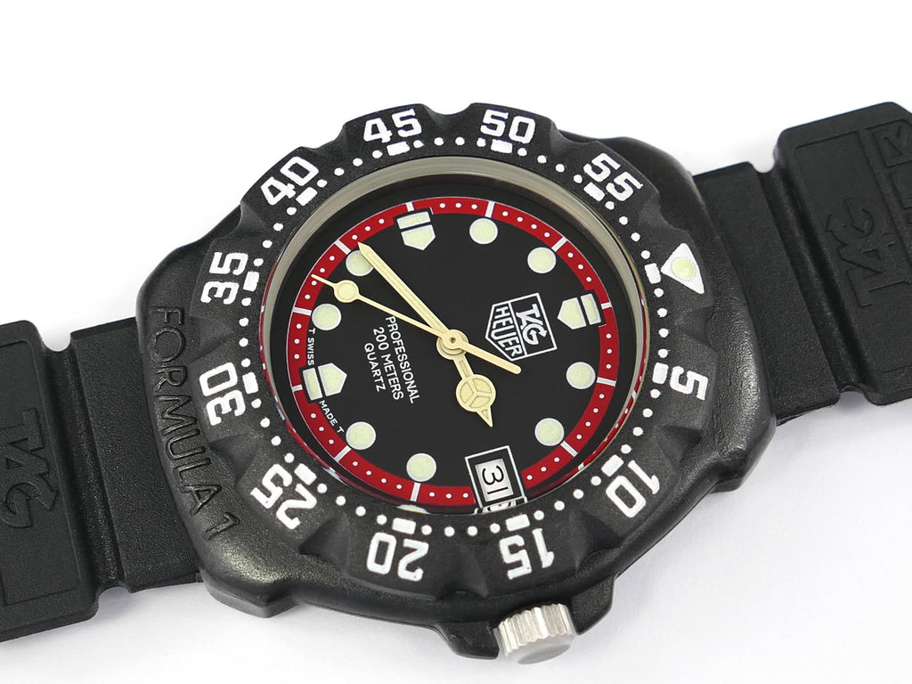TAG Heuer Formula 1 Black 383.513/1 Mid size Plastic Case