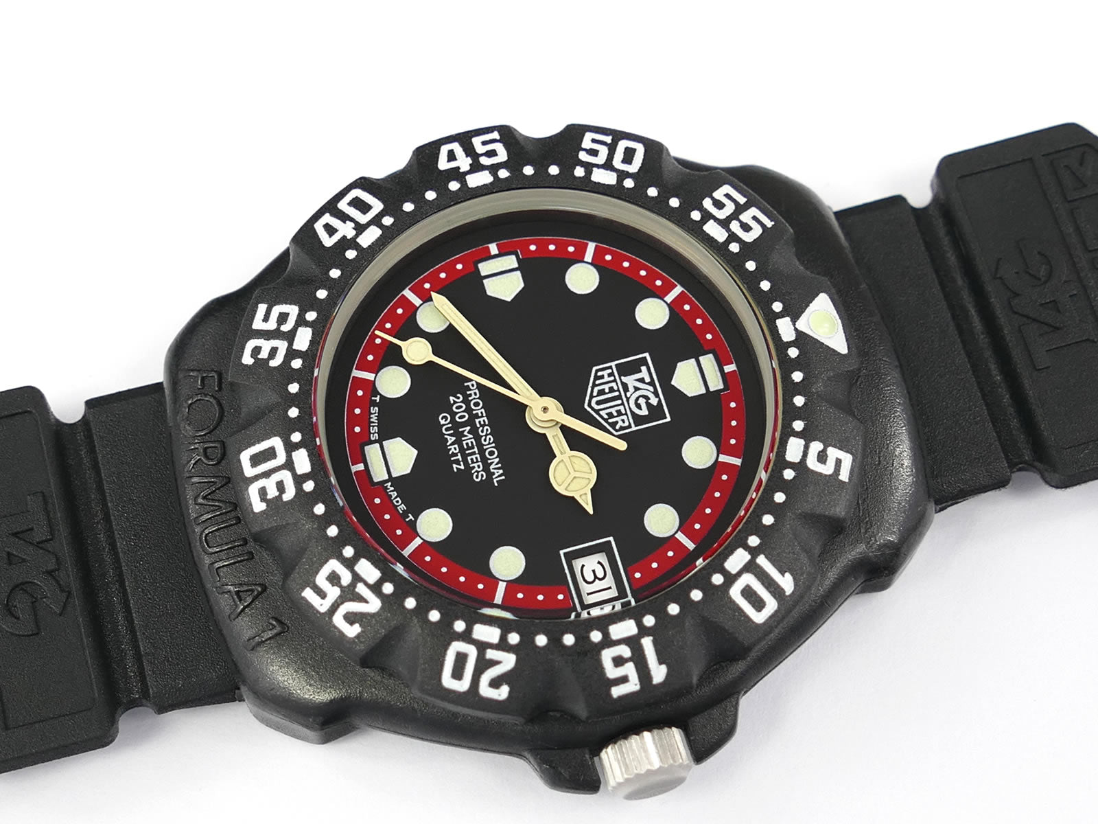 TAG Heuer Formula 1 Black 383.513/1 Mid size Plastic Case