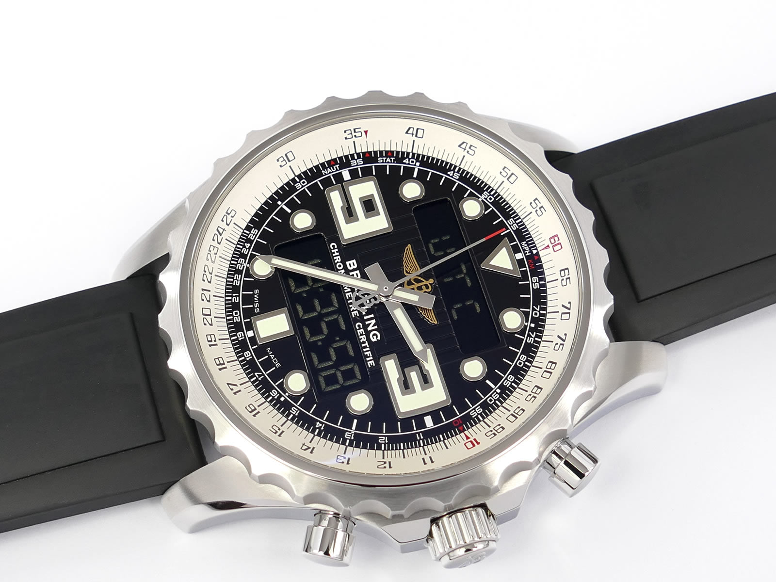 Breitling Chronospace A78365 Multi function Chronograph with slide rule bezel