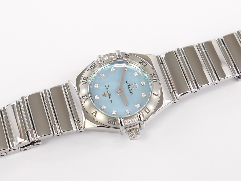 Omega Constellation Diamonds set in Roman Numeral bezel 1566.86.00