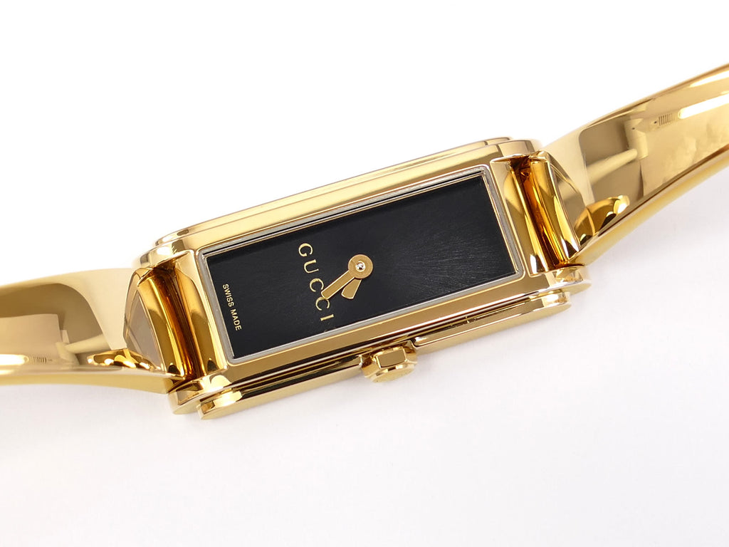 Gucci G-Line 109 Black Sunburst Dial YA109524