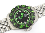 TAG Heuer Formula 1 Black & Green 375.513 F1 New Bezel (WA1215)