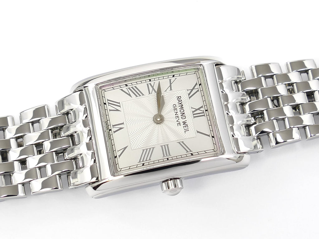 Raymond Weil Don Giovanni Silver Roman Numeral Guilloche Dial 5873/1