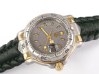 TAG Heuer 6000 Professional Grey Dial 18k Gold WH1352