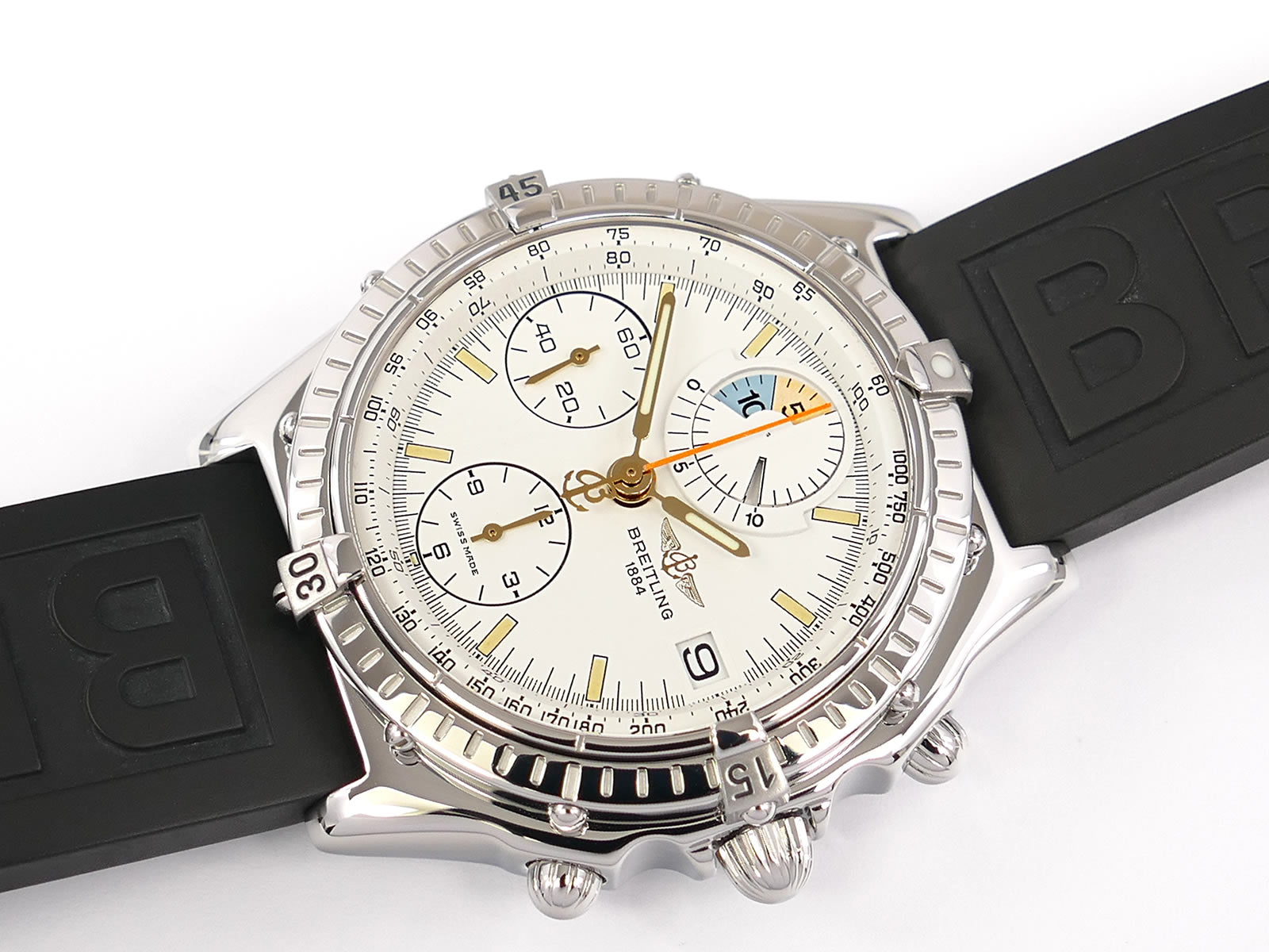 Breitling Chronomat Regatta White Chronograph Automatic A13048