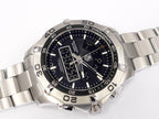 TAG Heuer Aquaracer Chronotimer CAF1010 black dial with digital functions