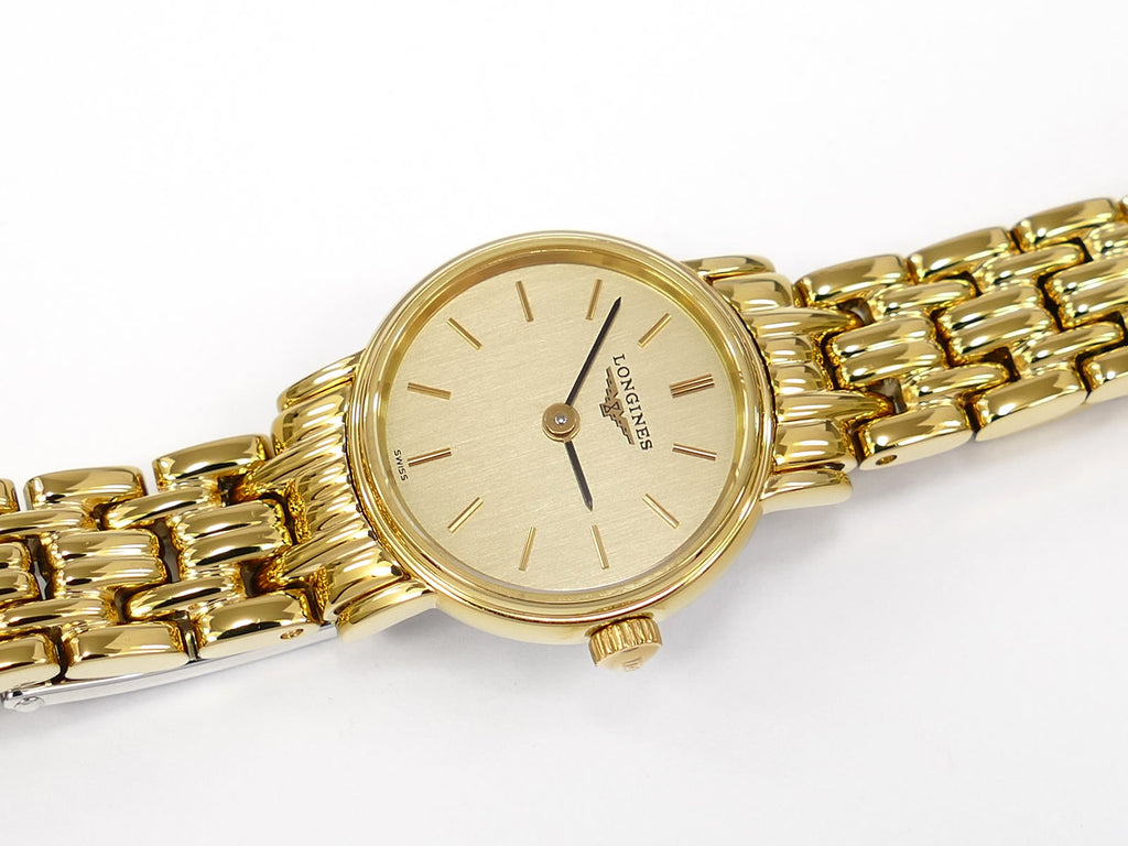 Longines Présence Gold PVD L4.219.2.32.8