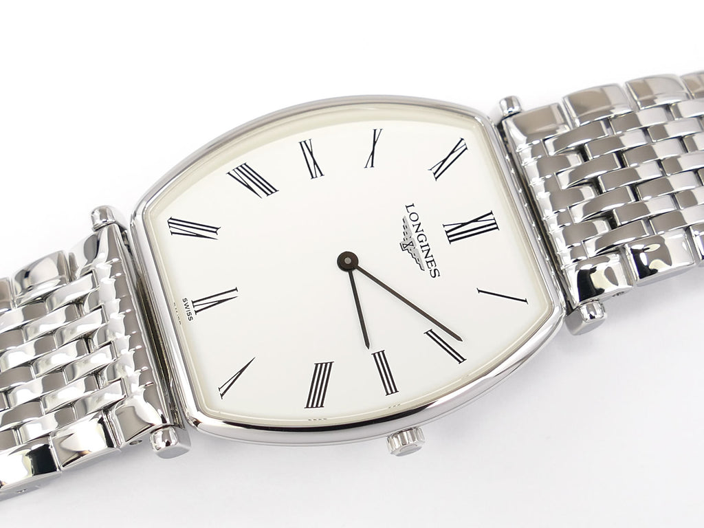 Longines La Grande Classique White Tonneau / Barrel L4.705.4.11.6