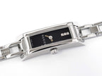 Gucci G-Link Black YA110514 3 diamonds