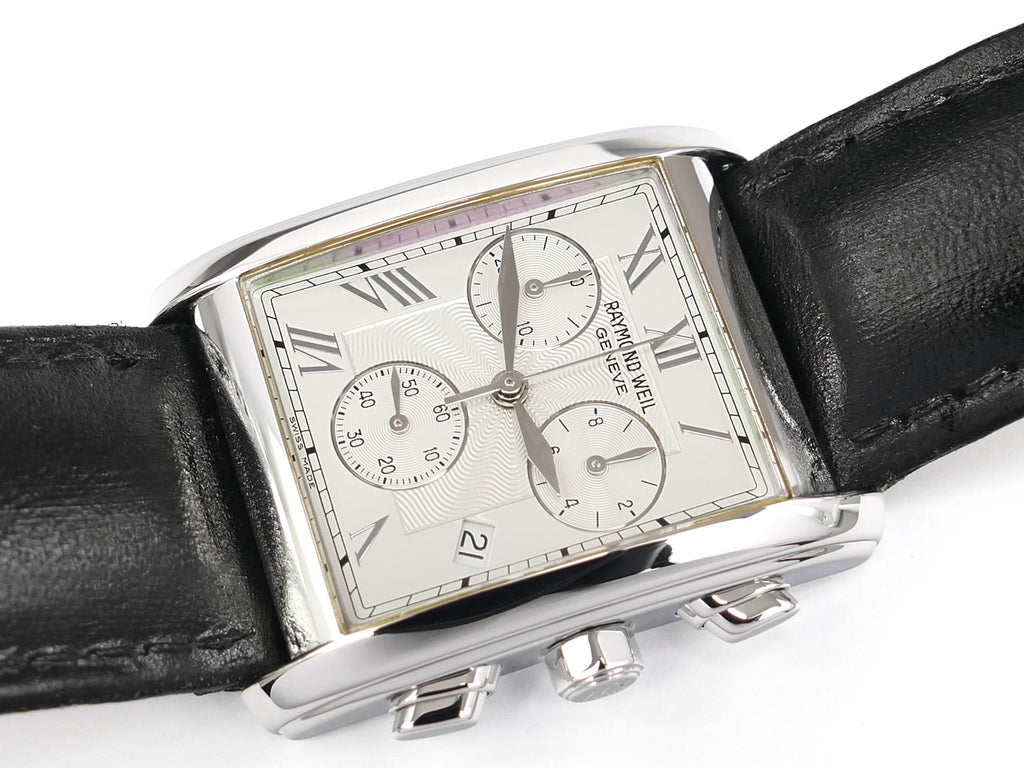 Raymond Weil Don Giovanni Roman Numeral Rectangular Chronograph 4873-STC-00659